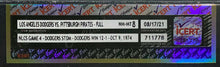 Load image into Gallery viewer, 1974 NLCS Full Ticket Game 4 Series Clincher Dodgers Stadium icert NM-MT 8 Rare
