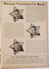 Load image into Gallery viewer, 1937 Montreal Forum NHL Hockey Program Chicago Blackhawks vs Montreal Maroons