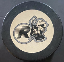 Load image into Gallery viewer, 1989/90 Kingston Raiders Game Puck In Glas Co VTG Hockey OHA Inaugural Season