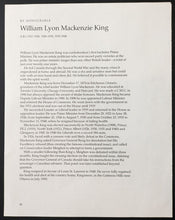 Load image into Gallery viewer, Mackenzie King Signed Cut Autographed Slip Canadian Prime Minister LOA JSA