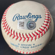 Load image into Gallery viewer, August 27 2021 Detroit Tigers Toronto Blue Jays Game Used Baseball MLB Vladdy Jr