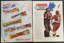 Load image into Gallery viewer, 1986 World Junior Hockey Championship Program Canada Russia Wins Gold