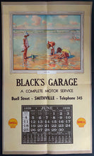 Load image into Gallery viewer, 1940 Shell Canada Salesman Sample Calendar + Original Portfolio Old Oil Gas VTG