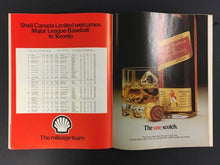 Load image into Gallery viewer, 1977 Toronto Blue Jays Baseball Program Inaugural Season Exhibition Stadium
