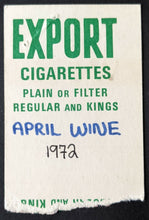 Load image into Gallery viewer, 1972 Joe Cocker + April Wine Concert Ticket Stub Toronto Maple Leaf Gardens VTG