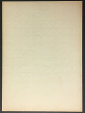 Load image into Gallery viewer, 1940s Football Betting Punch Board Game NFL Vintage Gambling Unused