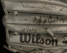 Load image into Gallery viewer, 1993 MLB AL All-Star Team Signed x29 Silver Baseball Glove Puckett Autograph JSA