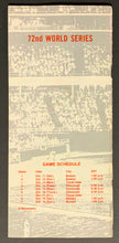 Load image into Gallery viewer, 1975 World Series Media Guide & Scorecard Boston Red Sox vs Cincinnati Reds MLB