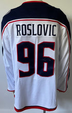 Load image into Gallery viewer, Jack Roslovic Columbus Blue Jackets Autographed Fanatics Jersey Signed COA