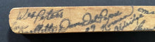 Load image into Gallery viewer, 1965-66 Signed Vintage OHA Hockey London Nationals Autographed Mini-Stick