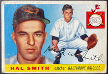 Load image into Gallery viewer, 1955 Topps Baseball #8 Hal Smith Baltimore Orioles MLB Sports Card