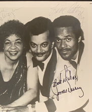 Load image into Gallery viewer, 1970's Platters Advertising Toronto Royal York Hotel Promo Photo Signed x3