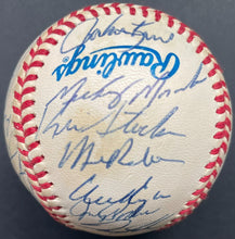 Load image into Gallery viewer, 1993 Official World Series Philadelphia Phillies Signed x28 Baseball JSA LOA MLB