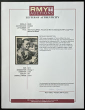 Load image into Gallery viewer, 1920 Type 1 Photo Champion Racecar Driver Tommy Milton Indianapolis 500 RMY