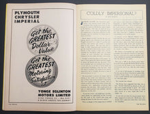 Load image into Gallery viewer, 1958 OHA Major Junior A Doubleheader Program Peterboro vs St Micheal's Major