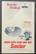 Load image into Gallery viewer, 1962 Yankee Stadium MLB Baseball Program New York Yankees vs Boston Mantle Maris