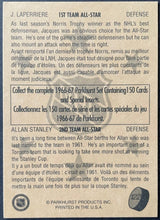 Load image into Gallery viewer, 1995/96 Parkhurst Hockey Laperriere + Stanley Dual Signed NHL Hockey Card