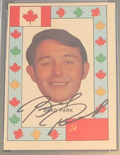 Load image into Gallery viewer, 1972-73 O-Pee-Chee Hockey Team Canada Brad Park Signed Card Auto PSA/DNA