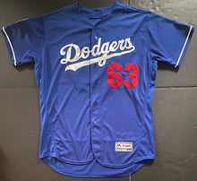 Load image into Gallery viewer, 2019 Yimi Garcia Authentic Team Issued Spring Training Jersey Dodgers Blue Jays