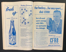 Load image into Gallery viewer, 1951 Maple Leaf Gardens NHL Playoff Hockey Program Game 4 Semi Finals Bruins