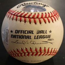 Load image into Gallery viewer, Ralph Branca + Bobby Thomson Signed Baseball Autographed Giants Dodgers JSA