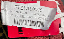 Load image into Gallery viewer, Bo Jackson Marcus Allen Oakland Raiders Signed Football Fanatics NFL HOF