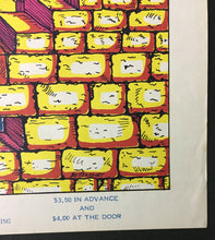 Load image into Gallery viewer, 1969 Led Zeppelin Jethro Tull Santa Barbara Fairgrounds Concert Poster Salzer