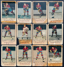 Load image into Gallery viewer, 1951-52 Parkhurst Near Complete Set 102/105 Hockey Cards NHL Howe Richard RC KSA