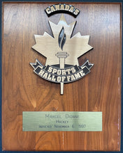 Load image into Gallery viewer, Marcel Dionne Autographed Signed Canada's Sports Hall of Fame Plaque NHL Hockey