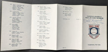 Load image into Gallery viewer, 1994 Phil Rizzuto HOF Signed Baseball Hall Of Fame Members Booklet MLB