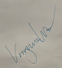 Load image into Gallery viewer, Chris Evert + Virginia Wade HOF Tennis Players Dual Signed Autographed Sheet JSA