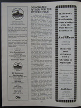 Load image into Gallery viewer, 1977 Seattle's Kingdome MLB Program Seattle Mariners vs California Angels VTG