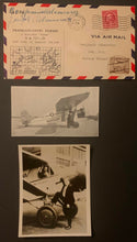 Load image into Gallery viewer, 1934 Air Mail Cover Autographed Signed Pilots Adamowicz Brothers NYC To Poland