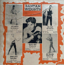Load image into Gallery viewer, 1947 Boxing Poster World Champions And Past Greats Of The Prize Ring Vintage