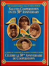 Load image into Gallery viewer, 1989 MLB Baseball Signed Ball Mays Mantle Snider Autographed Cooperstown Package