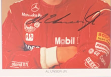 Load image into Gallery viewer, 1999 Al Unser Jr. Autographed Signed Promo Photo Race Car Driving Great 8x10
