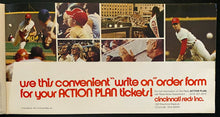 Load image into Gallery viewer, 1971 MLB Cincinnati Reds Promotional Rose Bench Perez Concepcion Big Machine