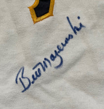Load image into Gallery viewer, Bill Mazeroski Signed Pittsburgh Pirates Starter Jersey Autographed MLB COA JSA