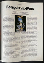 Load image into Gallery viewer, 1982 Super Bowl XVI Program San Francisco 49ers Cincinnati Bengals NFL