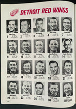 Load image into Gallery viewer, 1966 Detroit Olympia NHL Playoff Hockey Program + Ticket Game 6 Stanley Cup