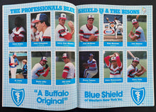 Load image into Gallery viewer, 1986 Buffalo Bisons Baseball Program Bob Feller Signed Autographed Program Cover