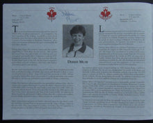Load image into Gallery viewer, 1995 Canadian Sports Hall Of Fame Induction Program Signed by All 6 Inductees