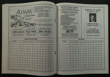 Load image into Gallery viewer, 1992 Cleveland Indians Spring Training Baseball Program Autographed Cover x6