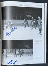 Load image into Gallery viewer, 1991 Hardcover Stanley Cup Book Autographed x12 Signed NHL HOF Keon Richard