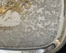 Load image into Gallery viewer, 1978 Percy Page Canadian Basketball Hall of Fame Induction Presentation Tray LOA