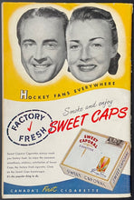 Load image into Gallery viewer, 1950 Stanley Cup Final Game 3 Program Detroit Red Wings Maple Leaf Gardens NHL