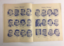 Load image into Gallery viewer, 1947 University Football Program Varsity Stadium U of T Western Ontario Vintage