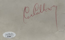 Load image into Gallery viewer, 1930's Cotton Club Menu Autographed Cab Calloway Signed Back JSA COA