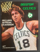 Load image into Gallery viewer, 1977-78 Official Boston Celtics Yearbook NBA Dave Cowens Cover VTG Basketball