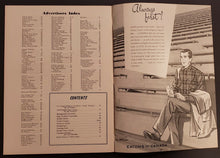 Load image into Gallery viewer, 1959 Football Program Edmonton Eskimos vs Winnipeg Blue Bombers CFL Football